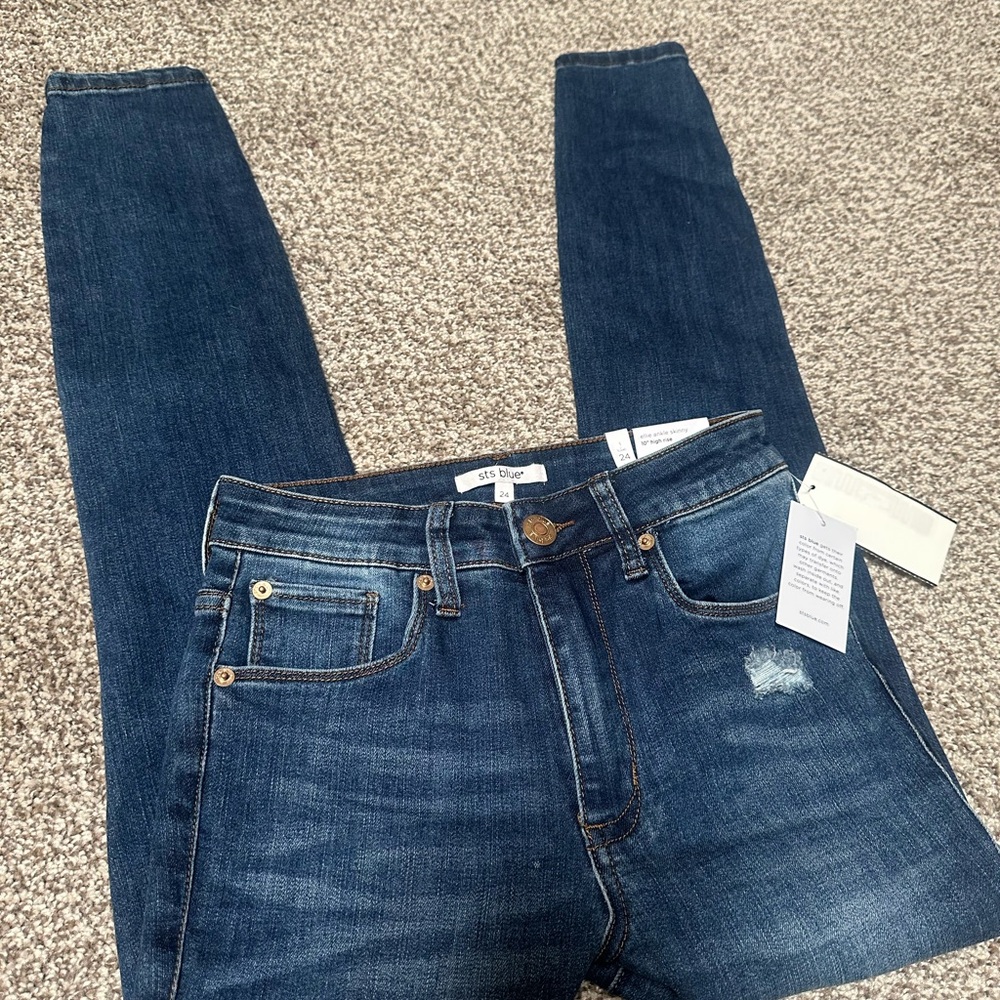 STS Blue Dark Wash Skinny Jeans